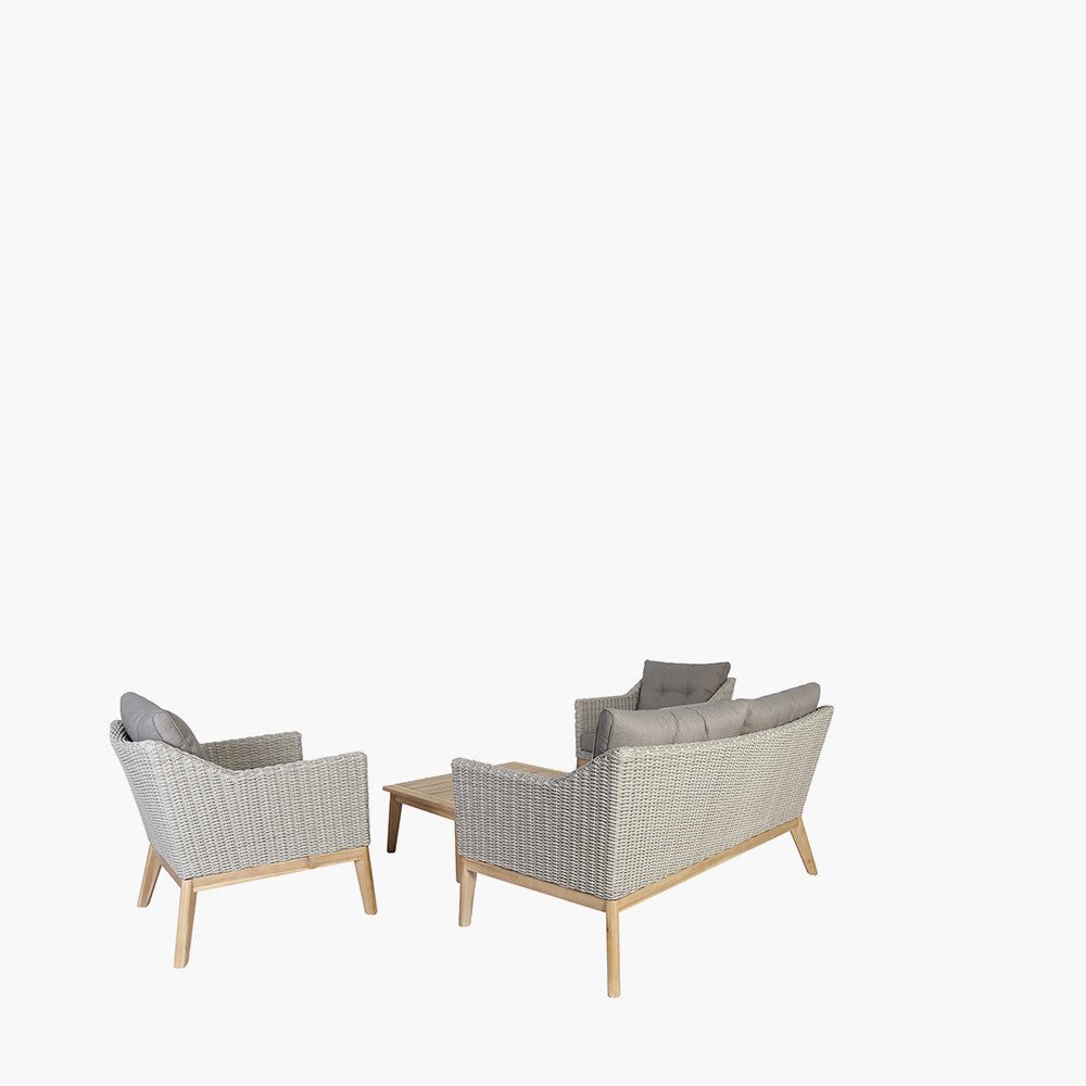 Pacific Larissa Kubu Light Grey Seating Set