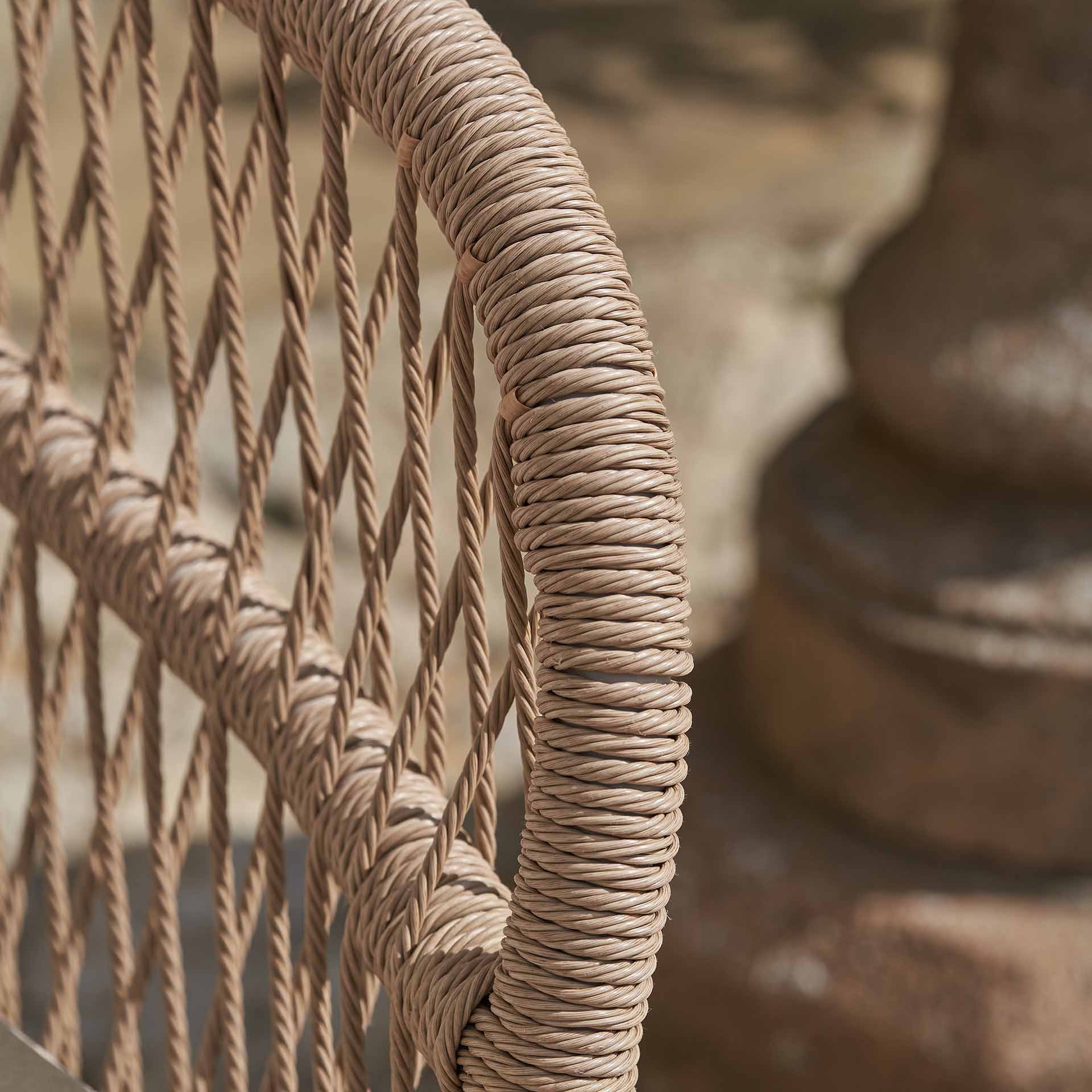 Pacific Martic Natural Woven 2 Seater Sofa