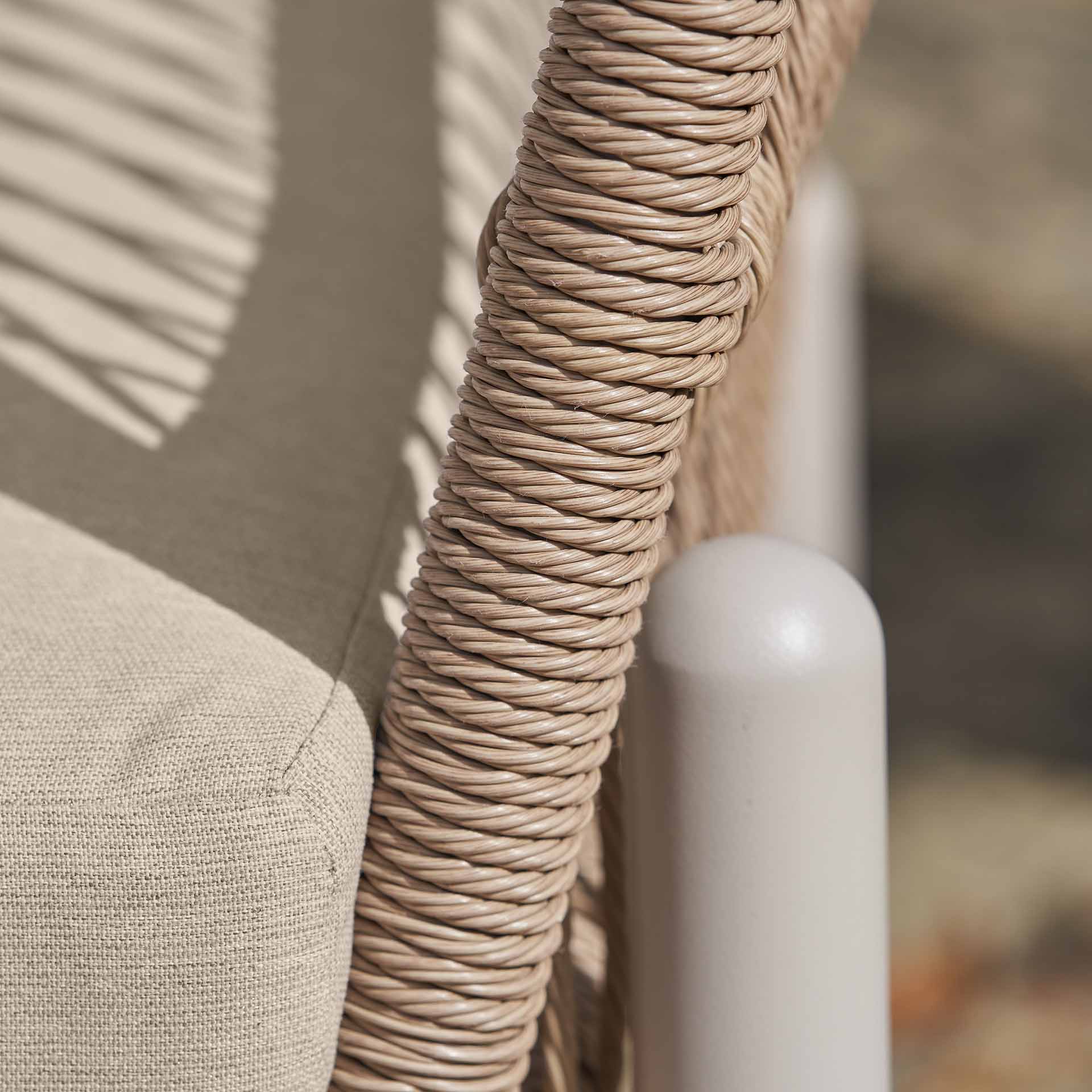 Pacific Martic Natural Woven 2 Seater Sofa