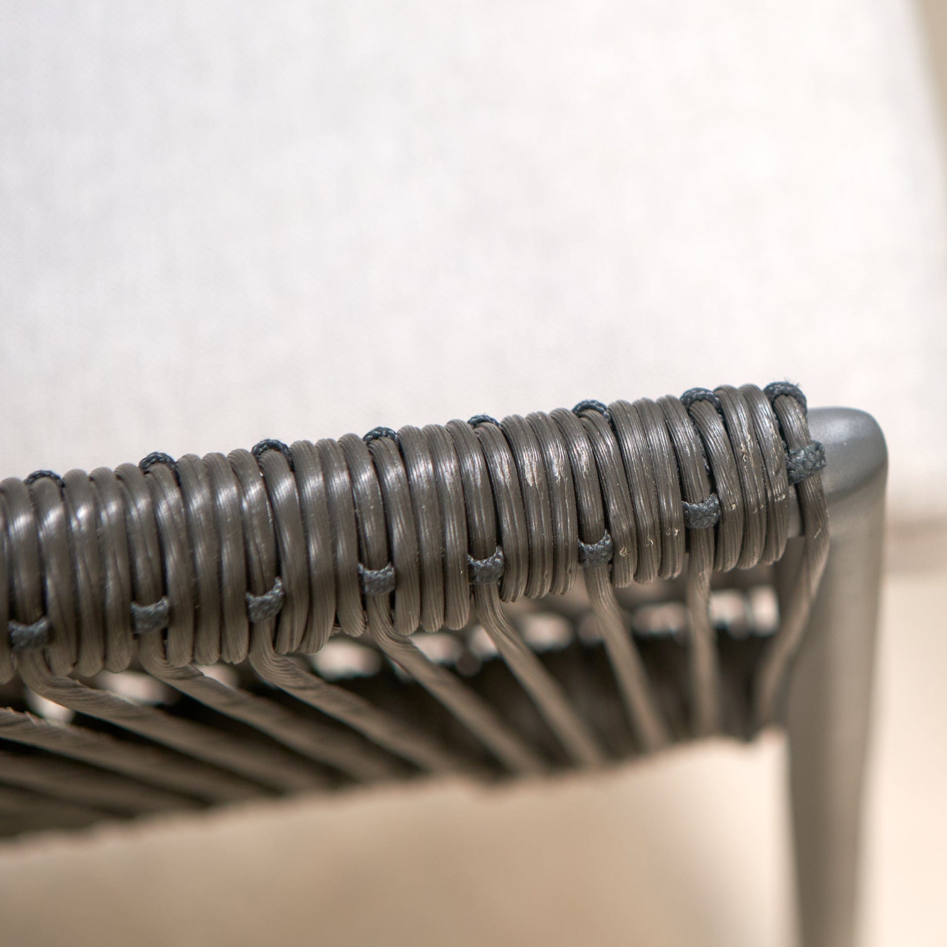 Pacific Reims Black 6 Seater Dining Set