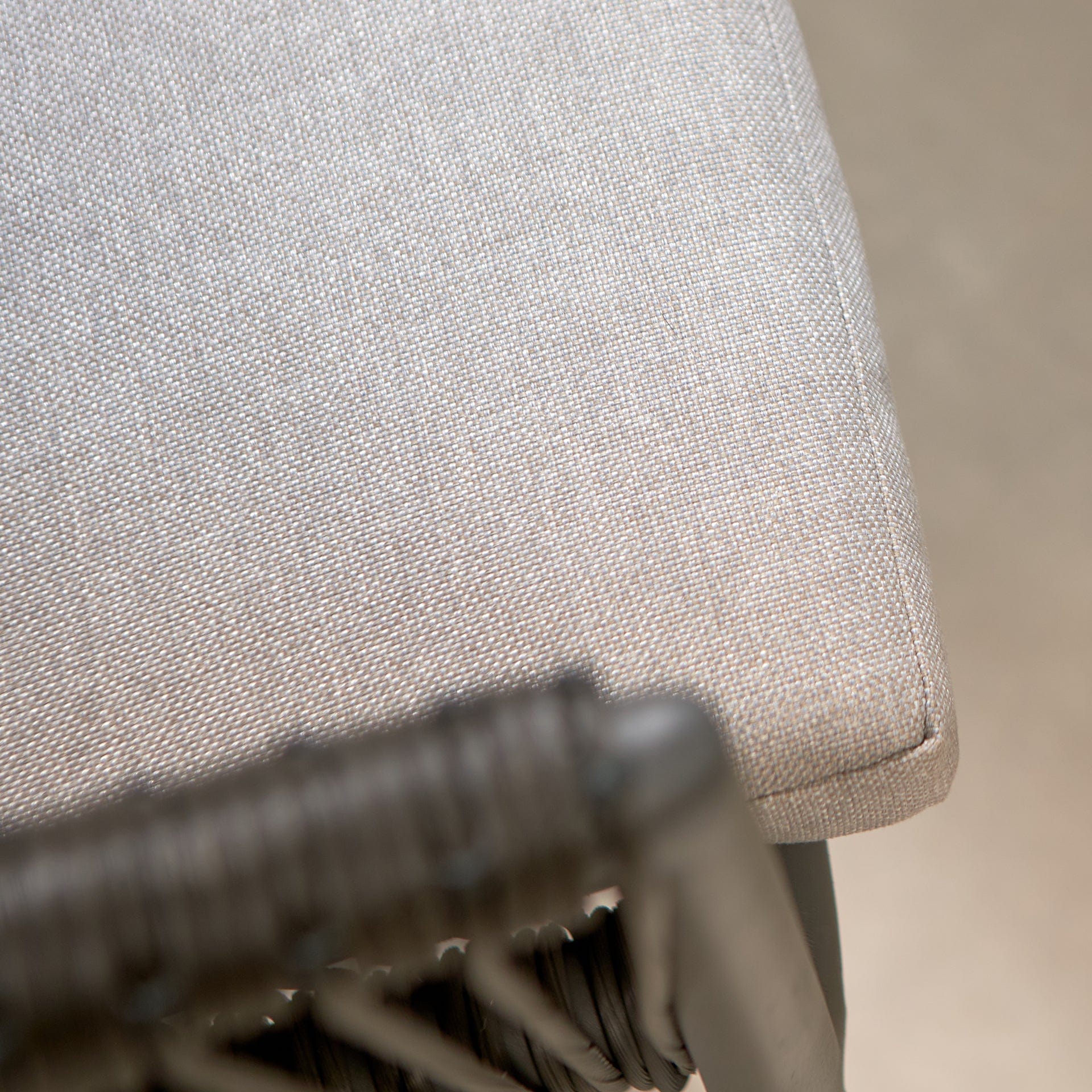 Pacific Reims Black 6 Seater Dining Set