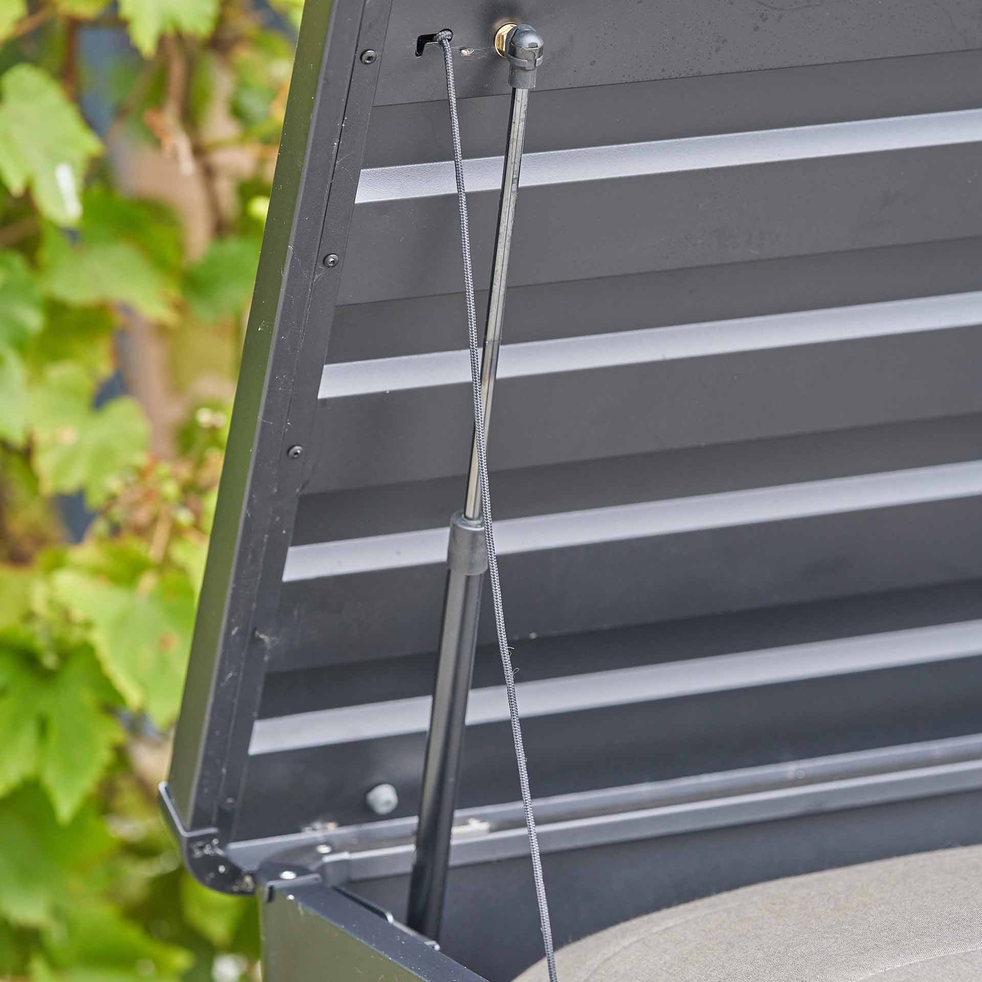 Pacific Rhode Island Anthracite Large Cushion Box