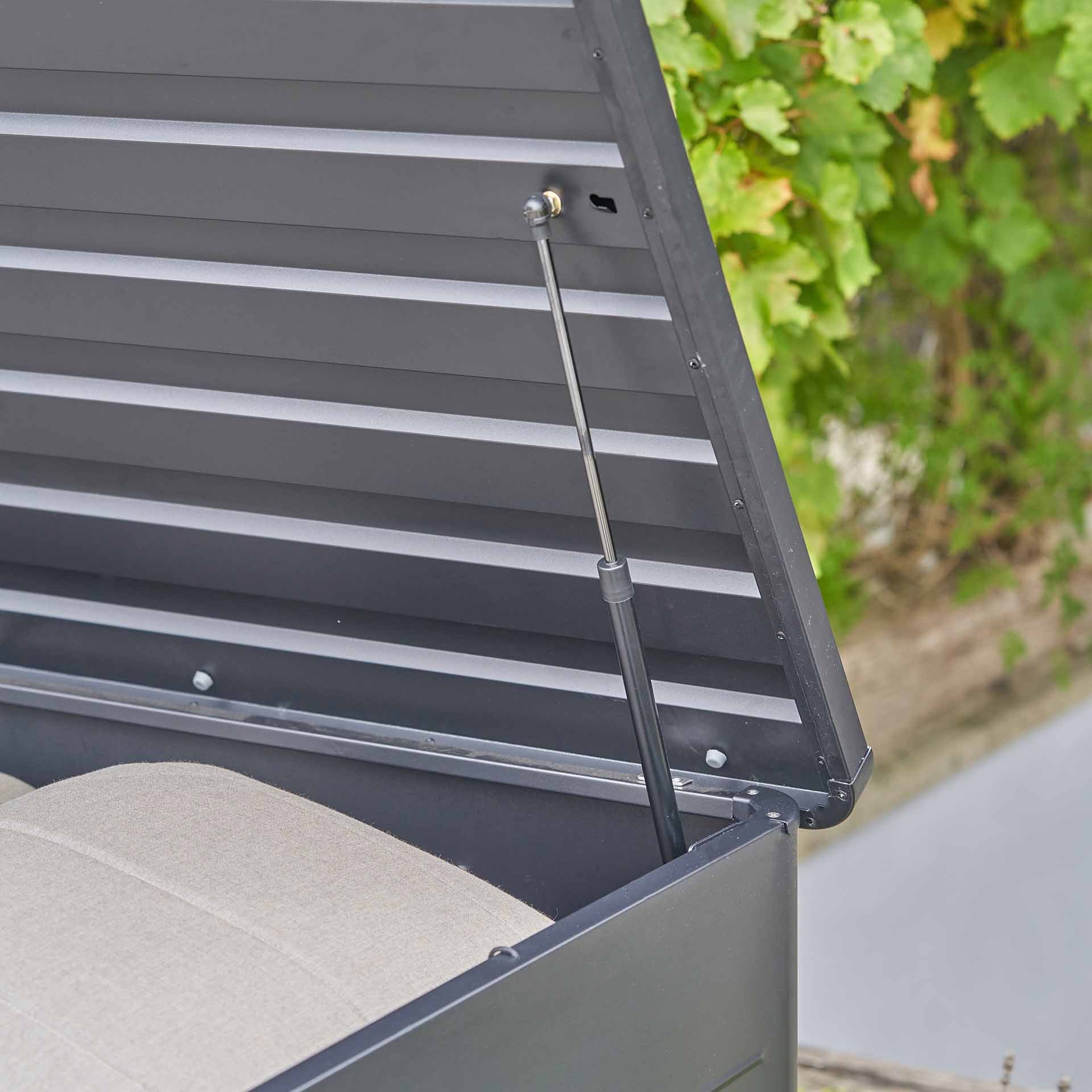 Pacific Rhode Island Anthracite Large Cushion Box