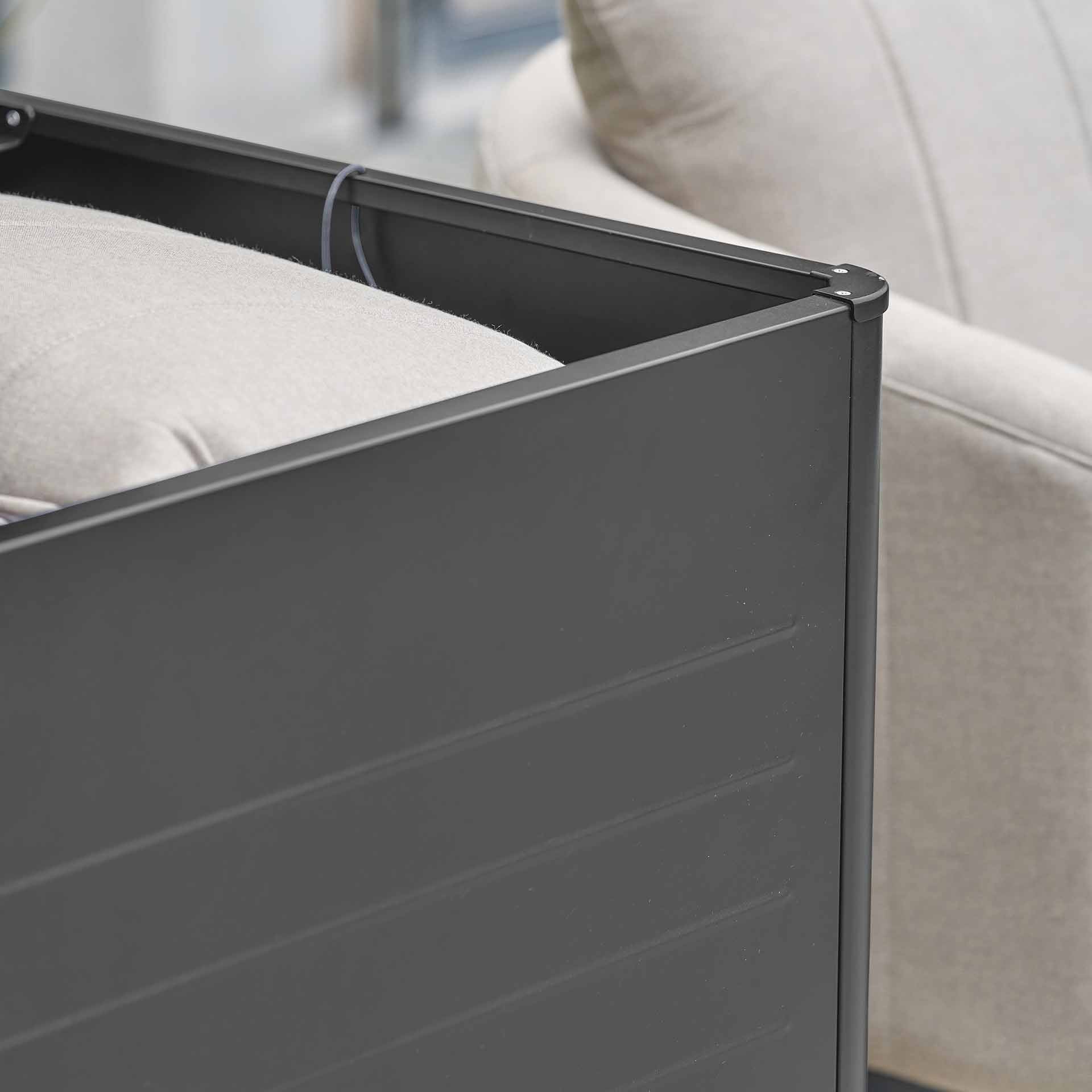 Pacific Rhode Island Black Large Cushion Box