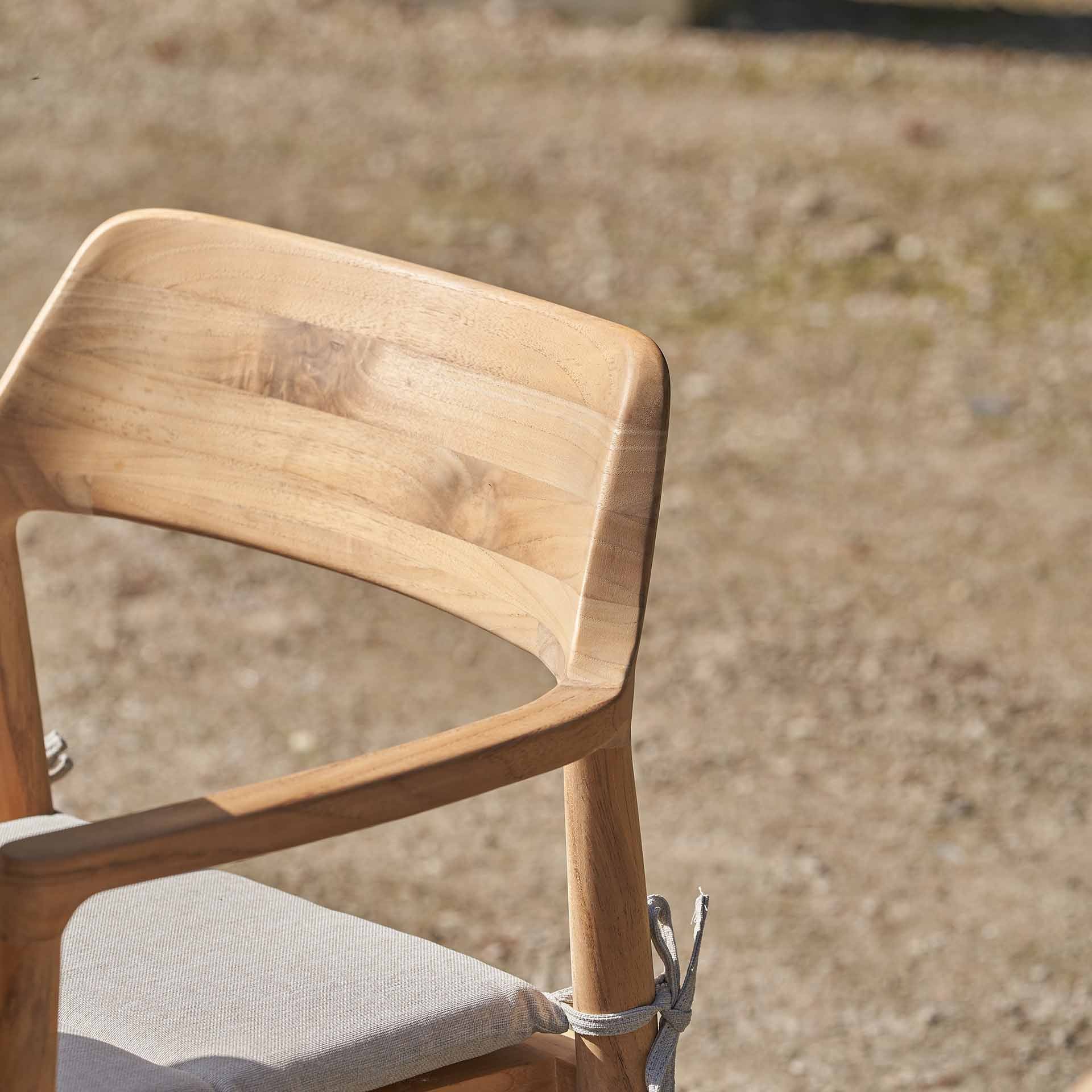 Pacific Salita Wooden 6 Seater Dining Set