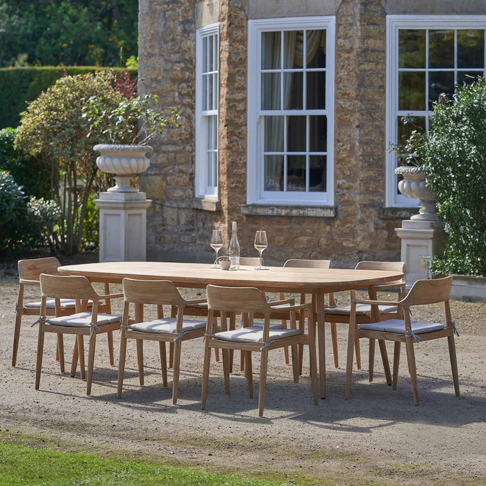 Pacific Salita Wooden 8 Seater Dining Set