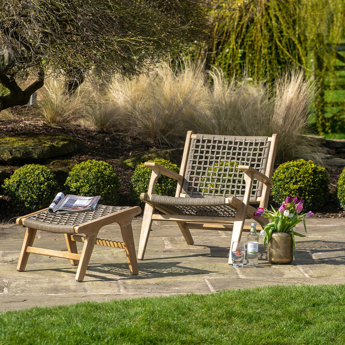 Pacific Sesto Chair & Hocker Set