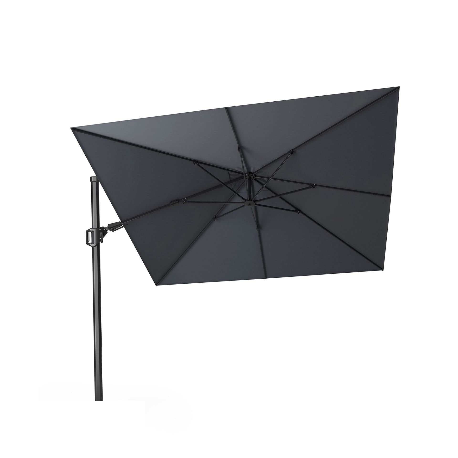 Platinum Challenger Anthracite 3m Square Parasol
