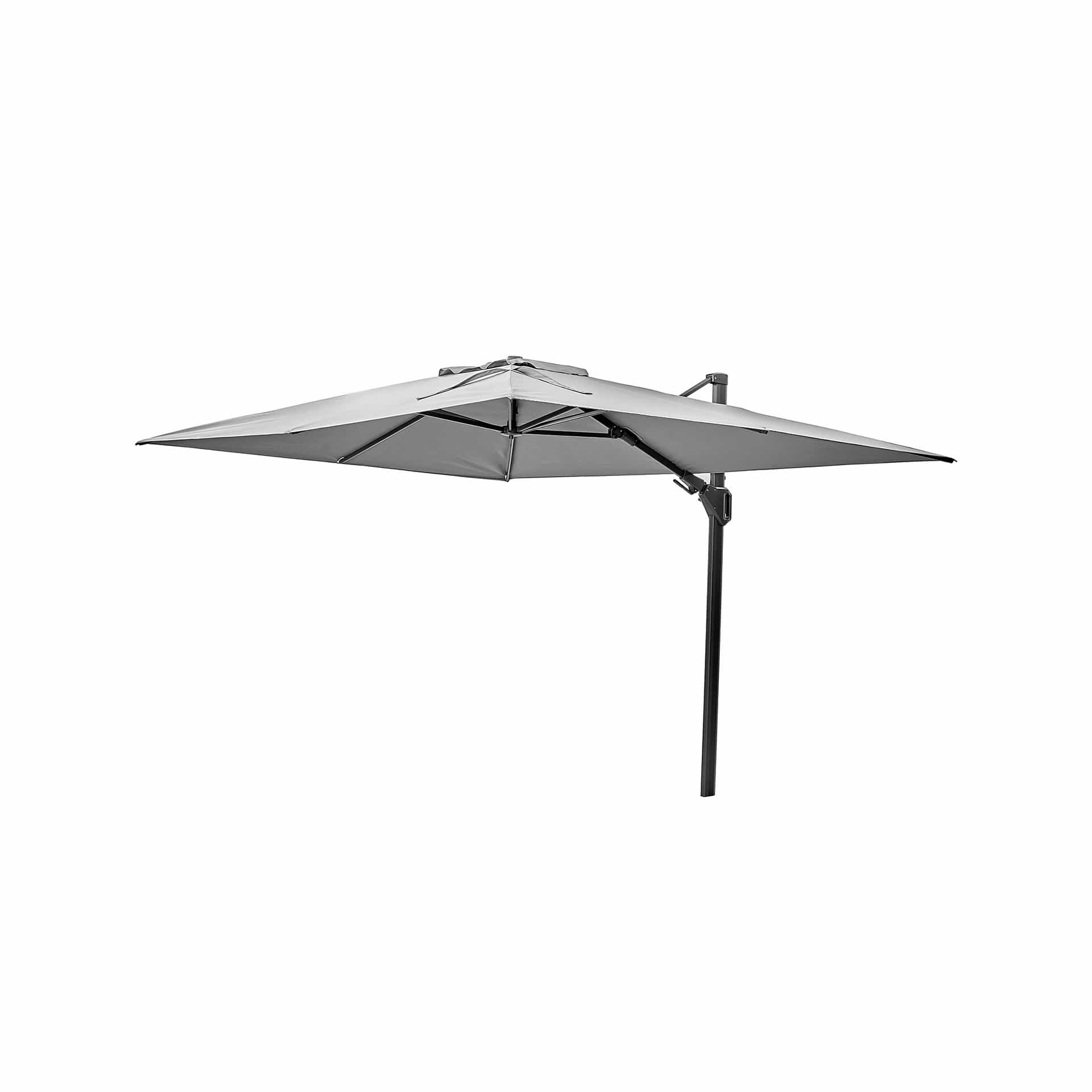Platinum Challenger Light Grey 3.5m Rectangular Parasol