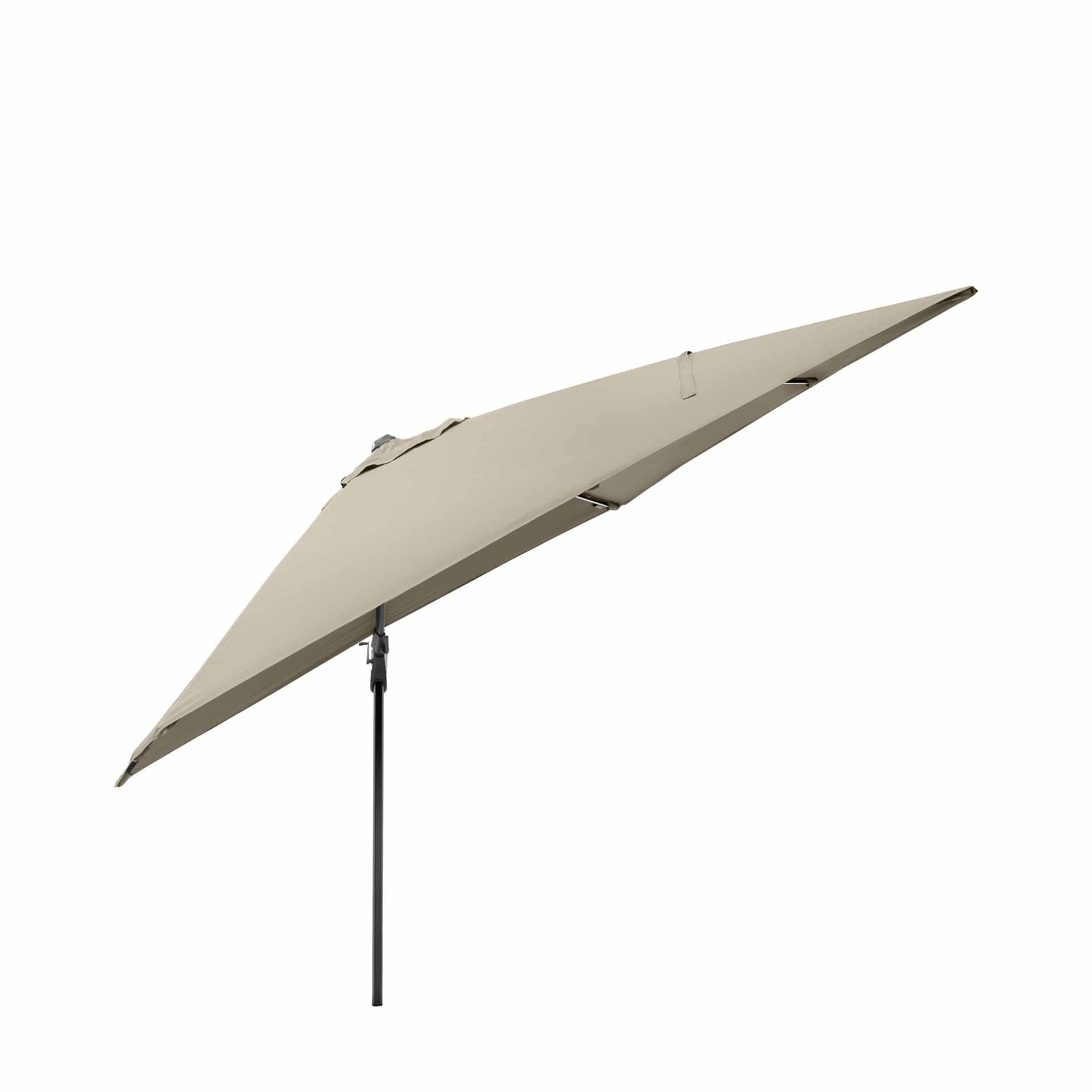 Platinum Glow Challenger Champagne 3m Square Parasol