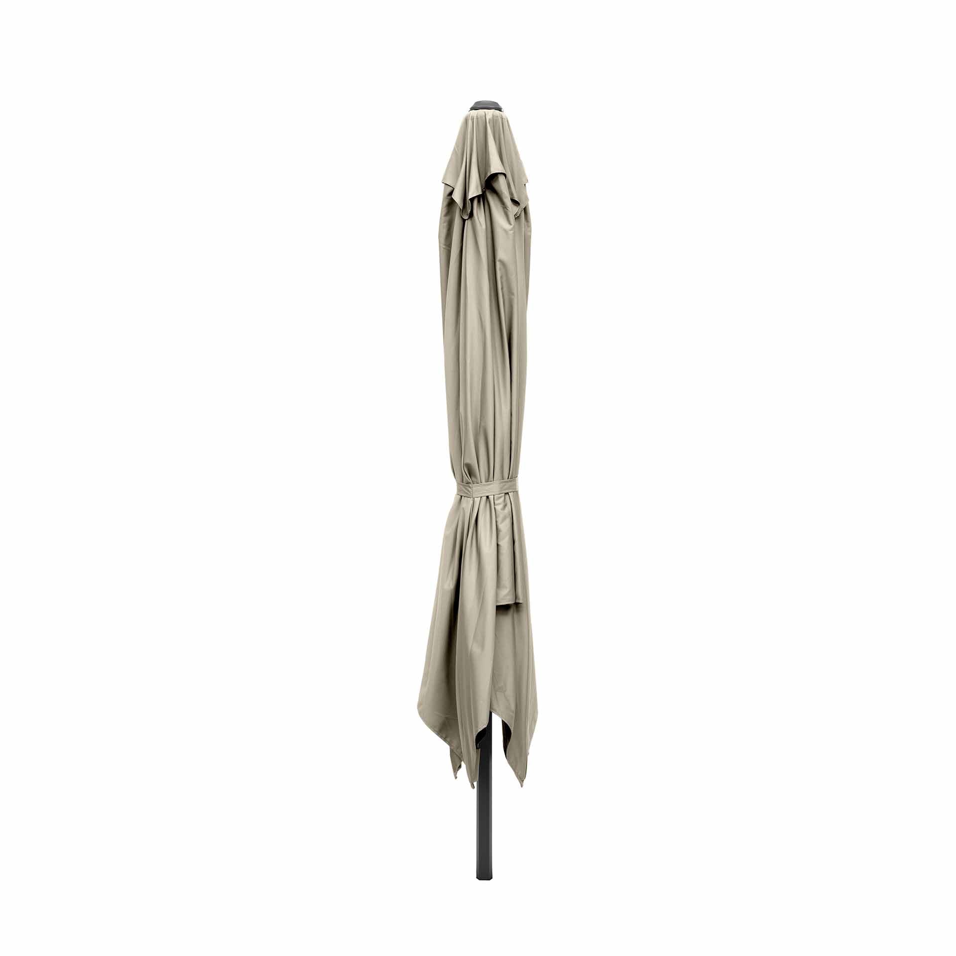 Platinum Glow Challenger Champagne 3m Square Parasol