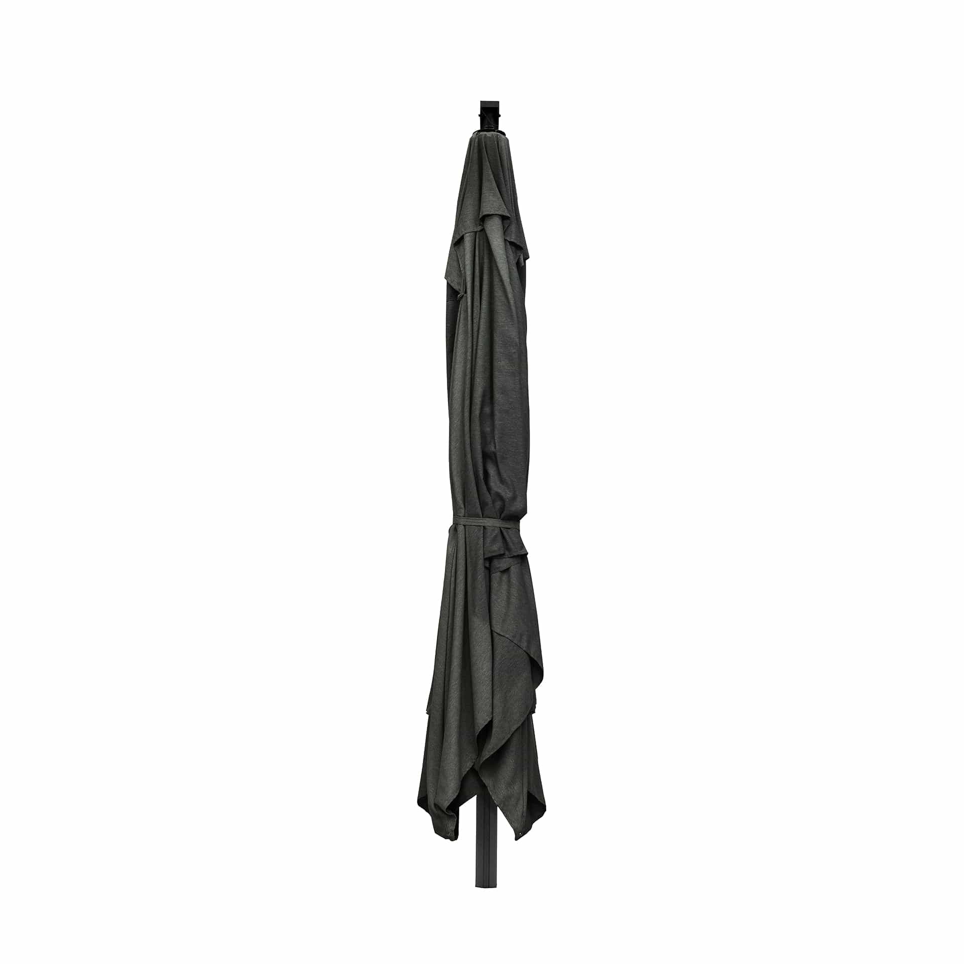 Platinum Icon Faded Black 4m Rectangular Parasol