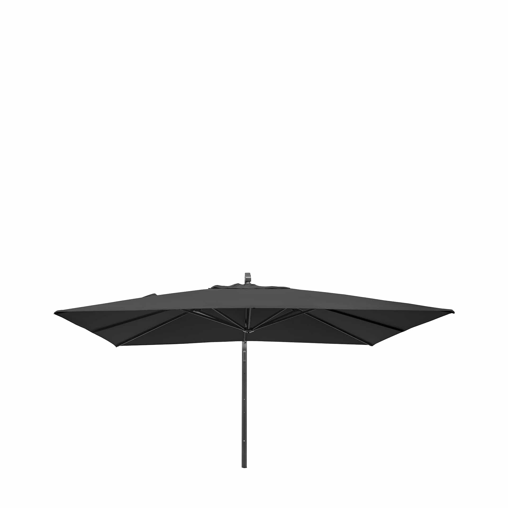 Platinum Icon Faded Black 4m Rectangular Parasol