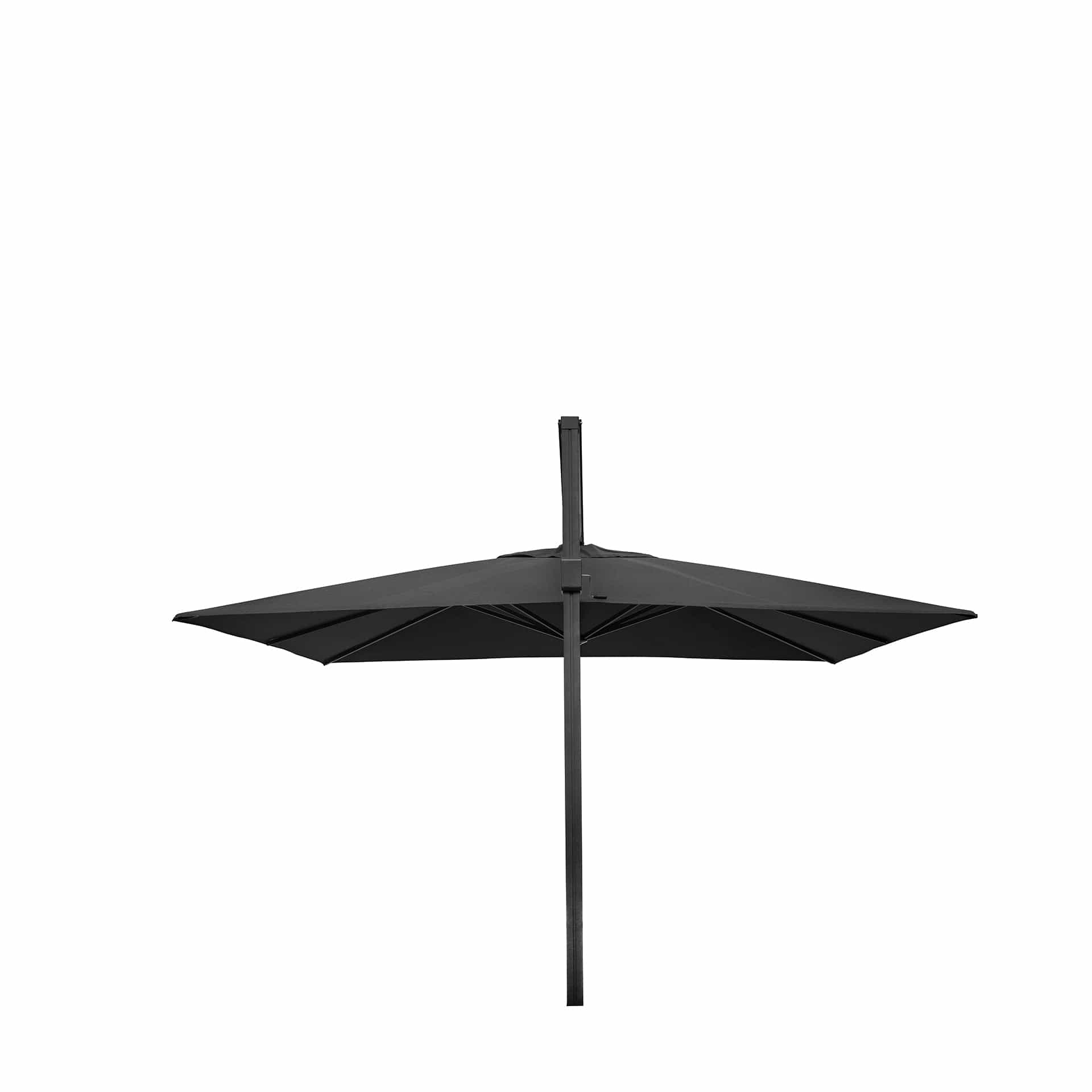 Platinum Icon Faded Black 4m Rectangular Parasol