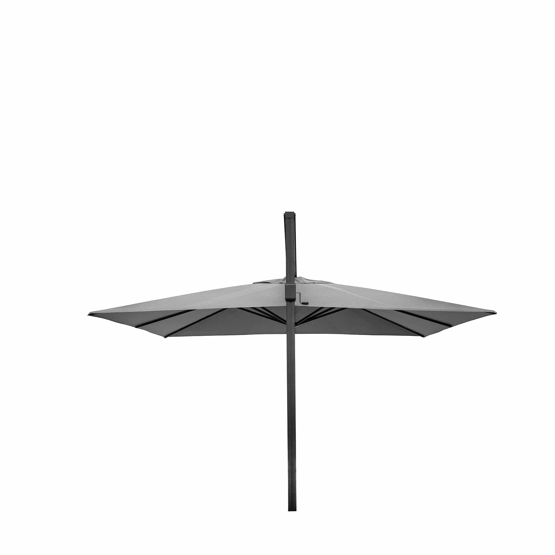 Platinum Icon Marl Grey 4m Rectangular Parasol