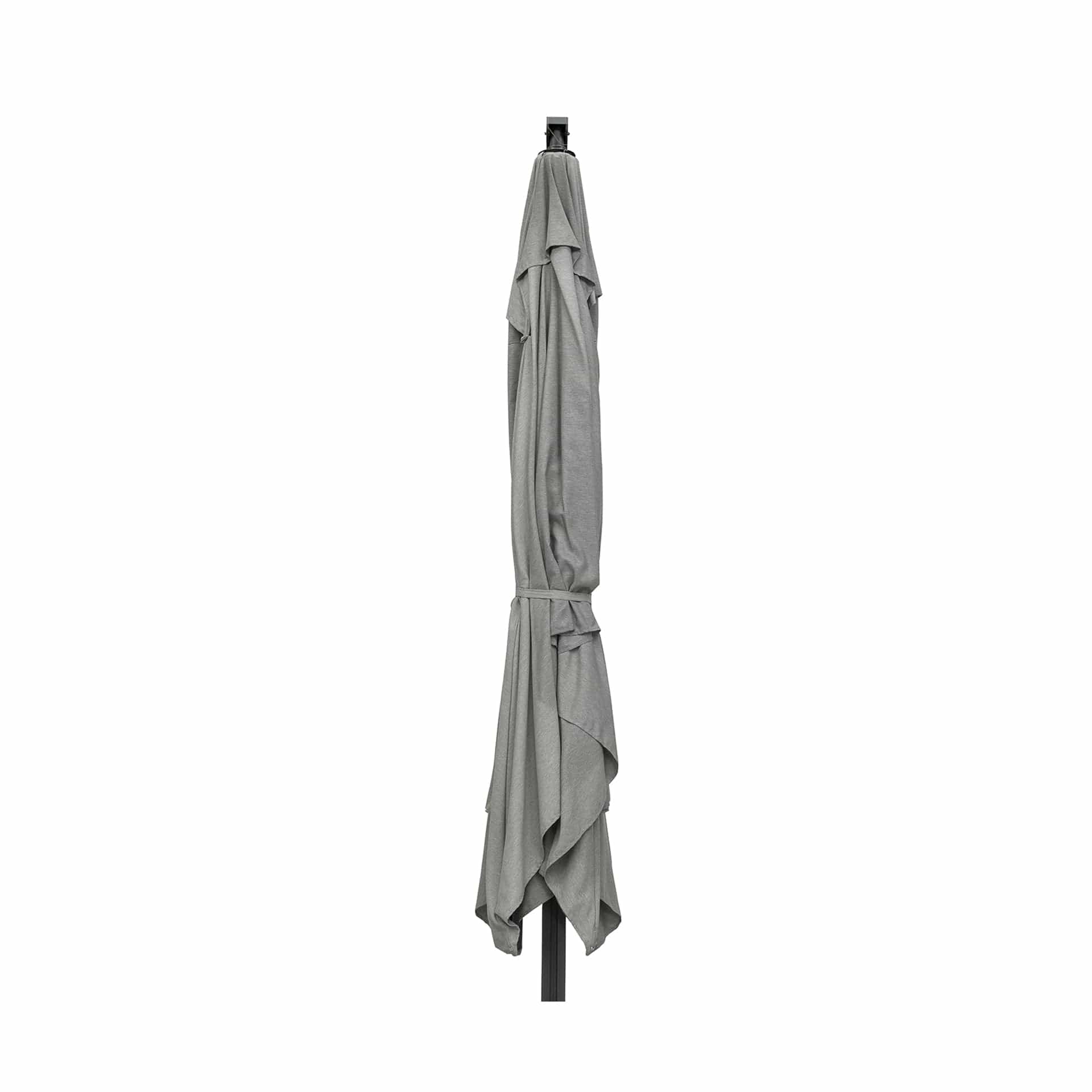 Platinum Icon Marl Grey 4m Rectangular Parasol