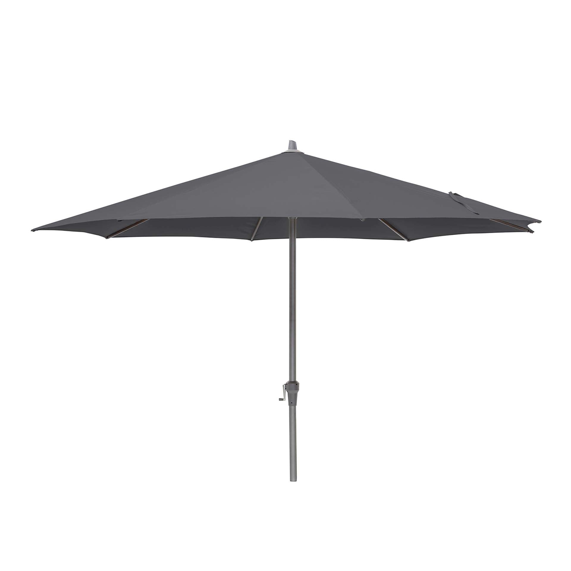 Platinum Riva Anthracite 3.5m Round Parasol