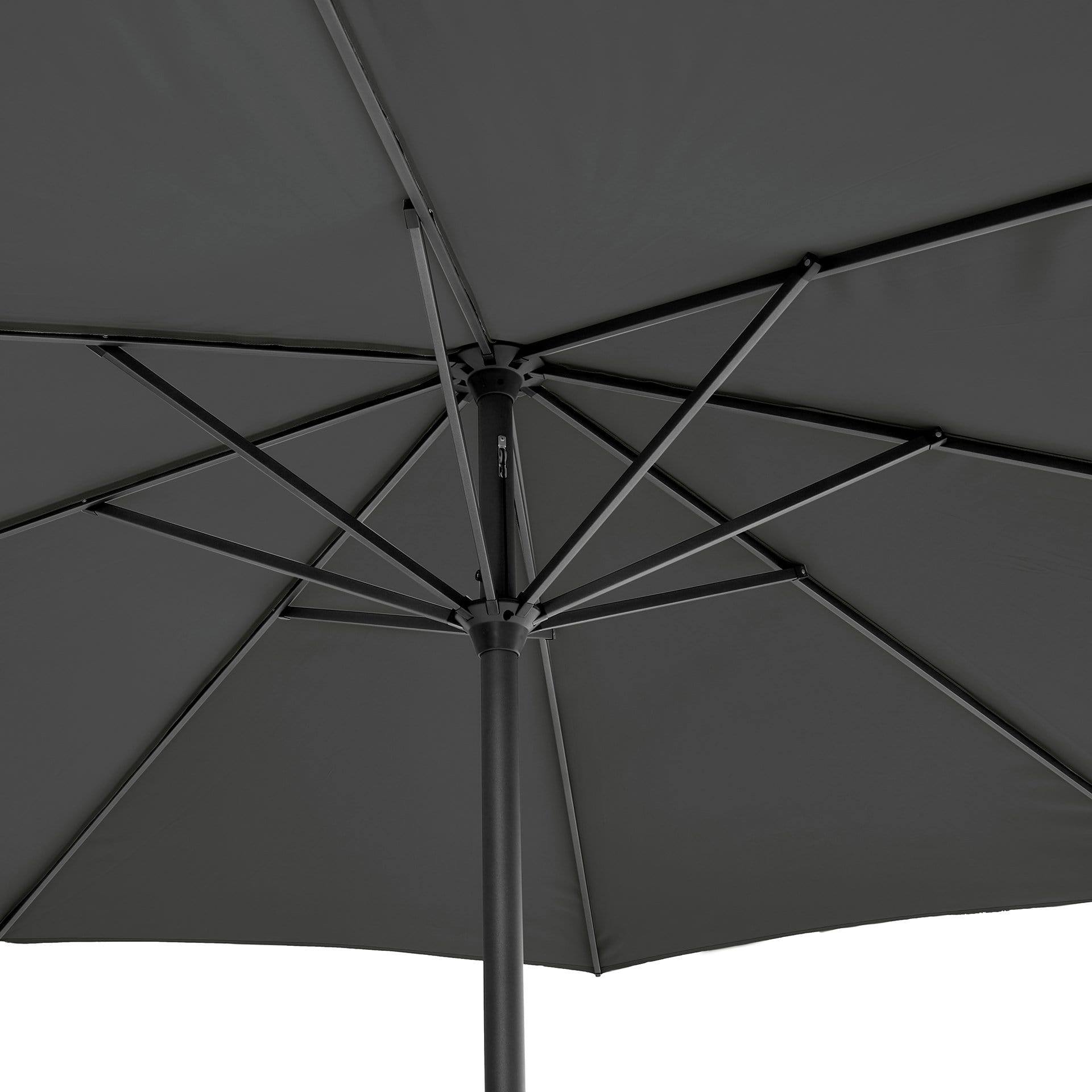 Platinum Riva Anthracite 3.5m Round Parasol