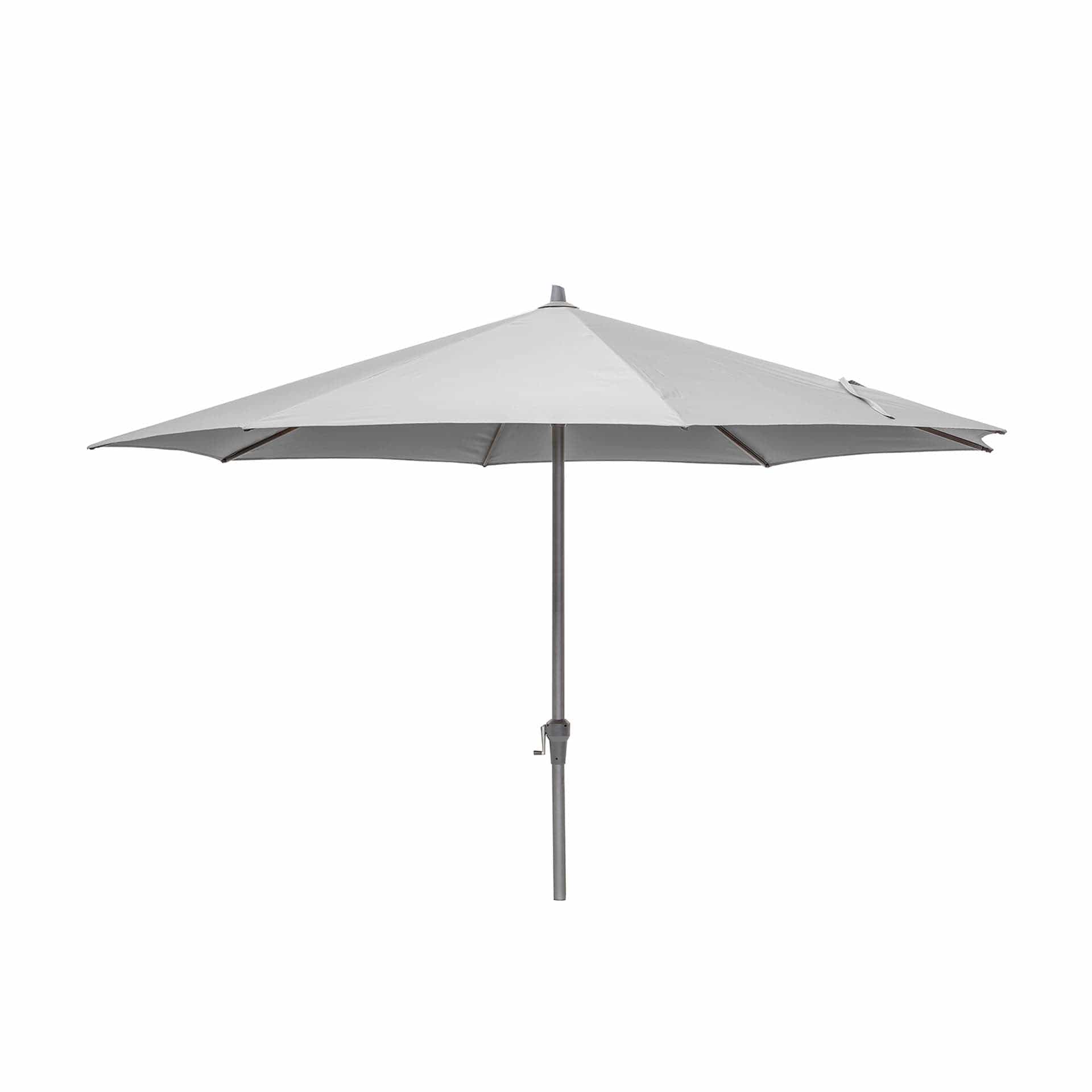 Platinum Riva Light Grey 3.5m Round Parasol