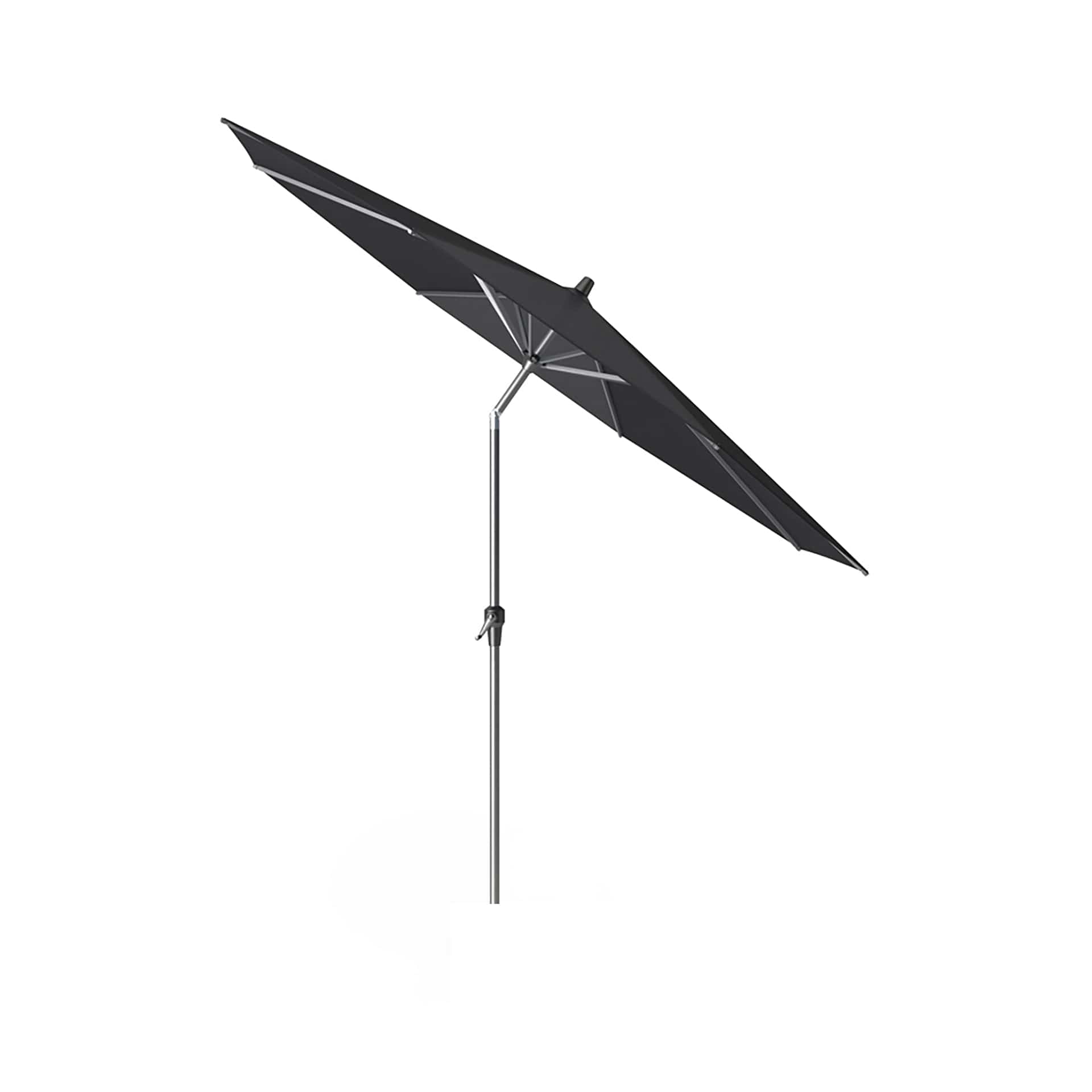 Platinum Riva Premium 3m Round Faded Black Parasol