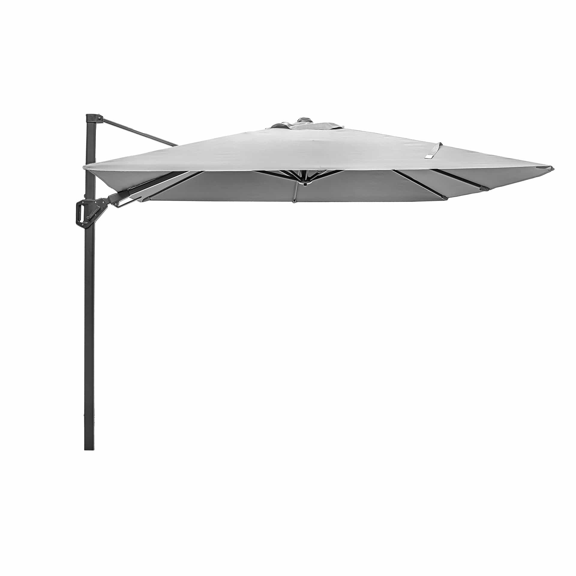 Platinum Voyager T2 Light Grey 2.7m Square Parasol