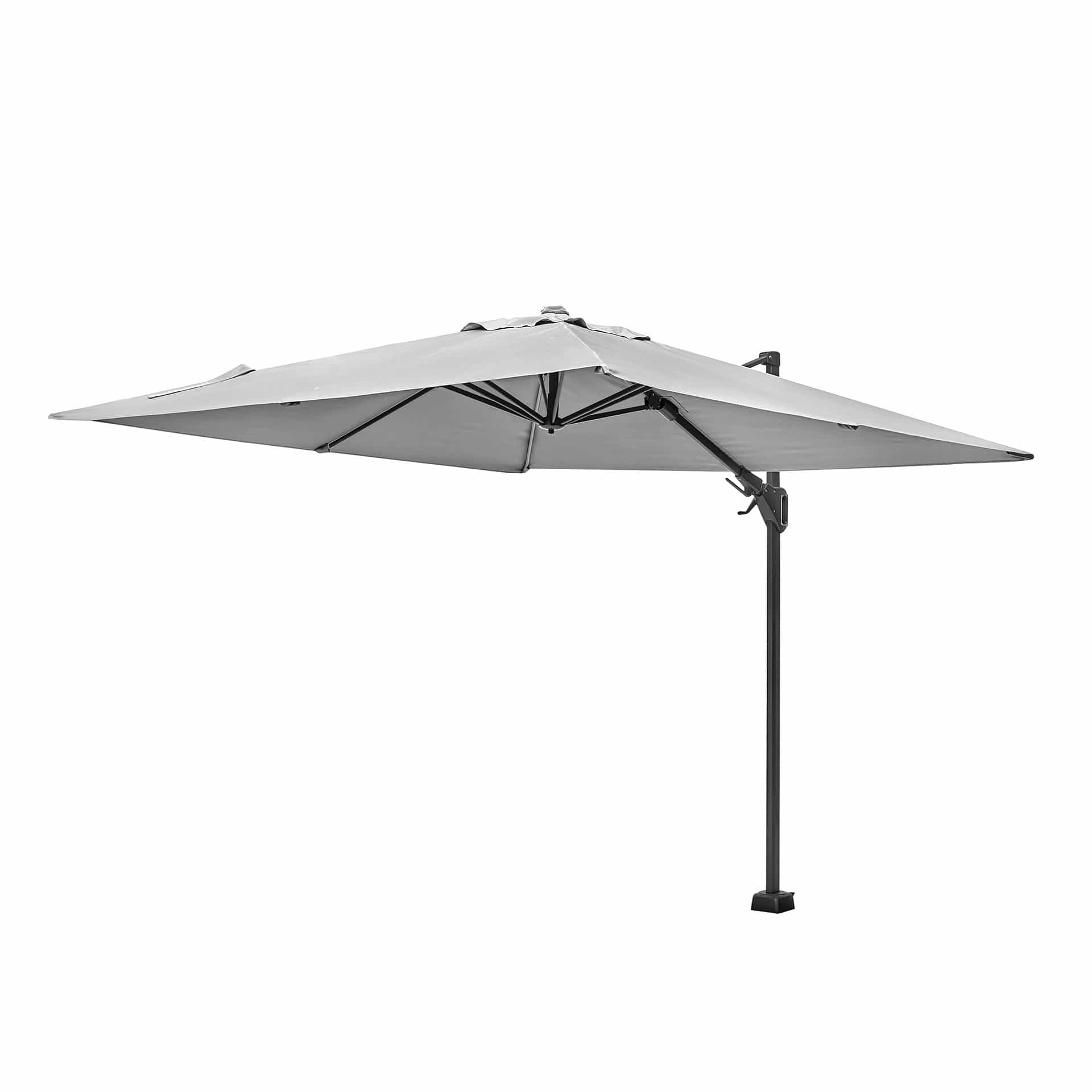 Platinum Voyager T2 Light Grey 2.7m Square Parasol