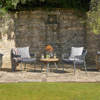 Portofino Black Seating Set