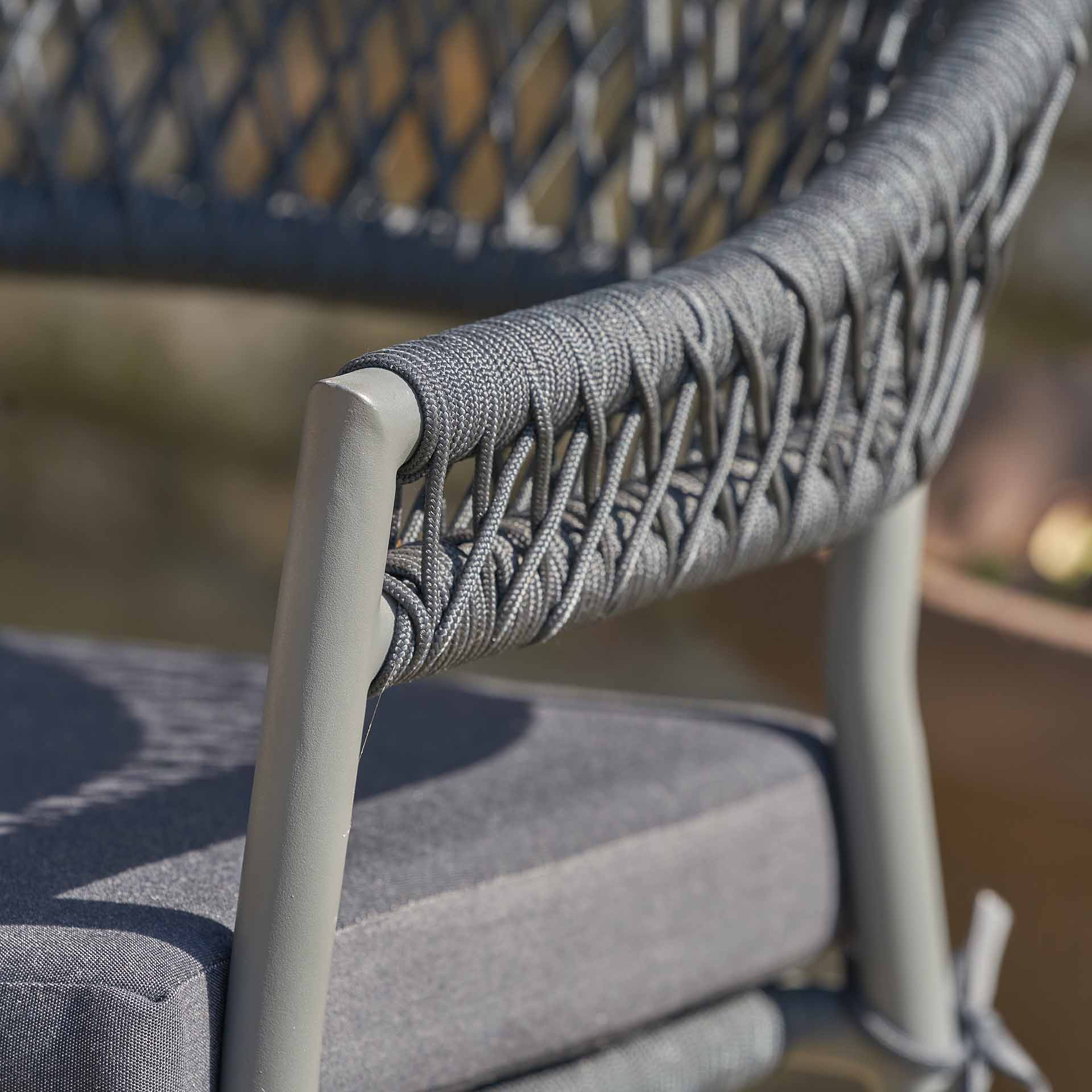 Portofino Black Bistro Set