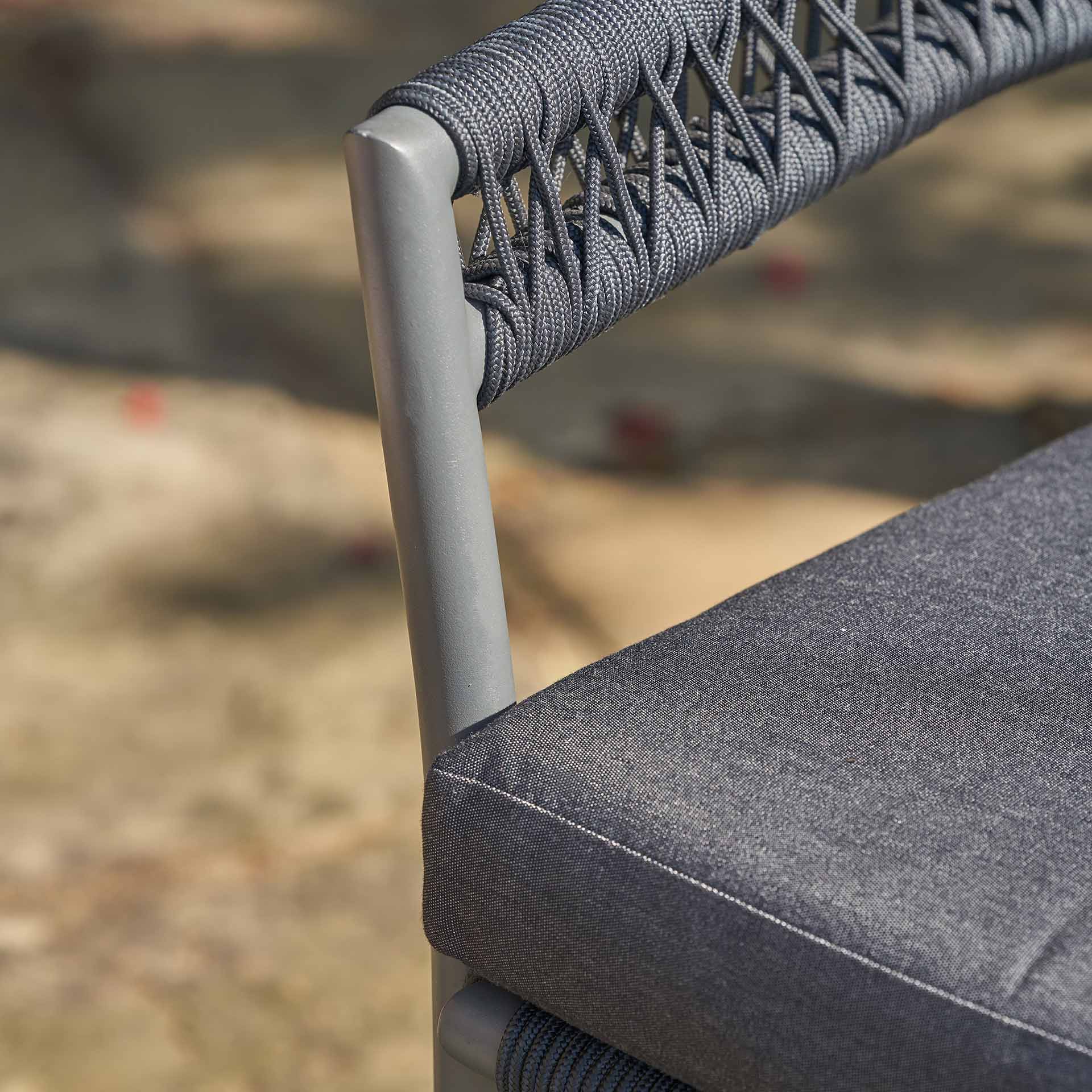 Portofino Black Bistro Set