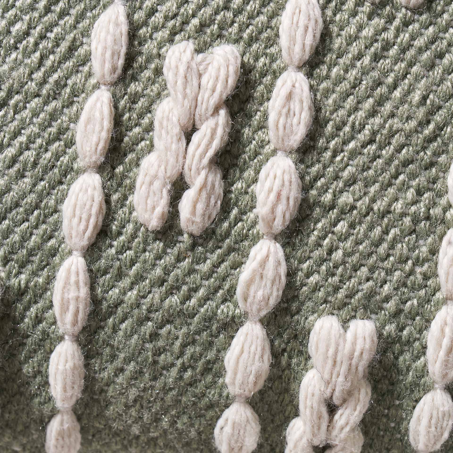 Sage Braid Outdoor Scatter Cushion