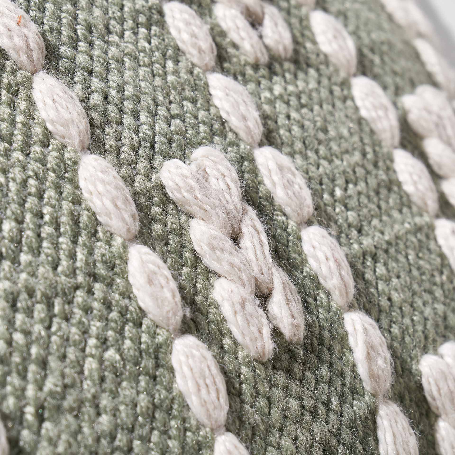 Sage Braid Outdoor Scatter Cushion