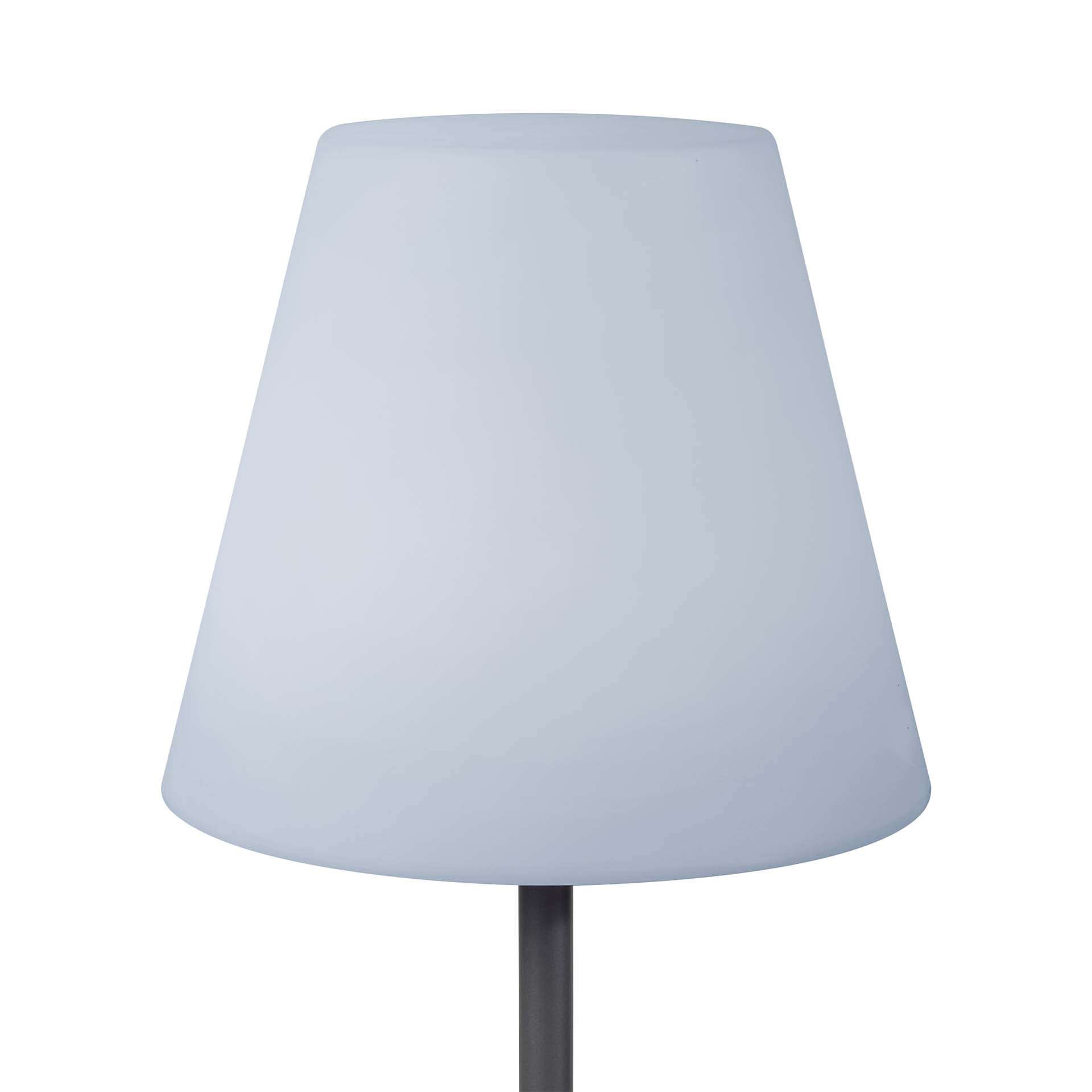 Skara Grey Outdoor Floor Lamp