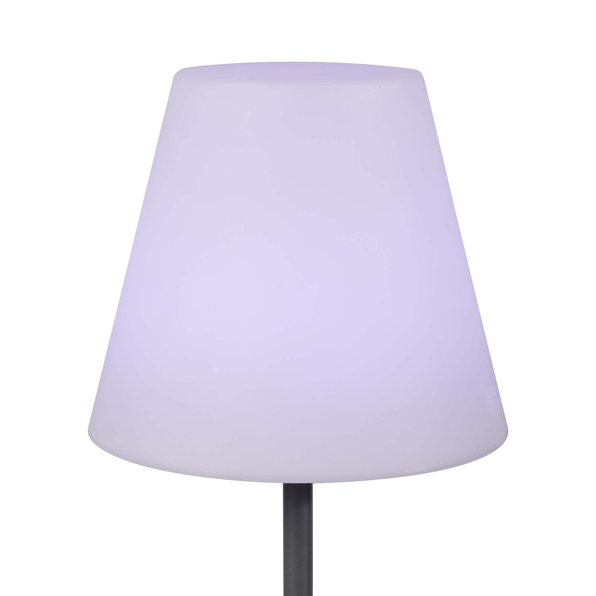 Skara Grey Outdoor Floor Lamp