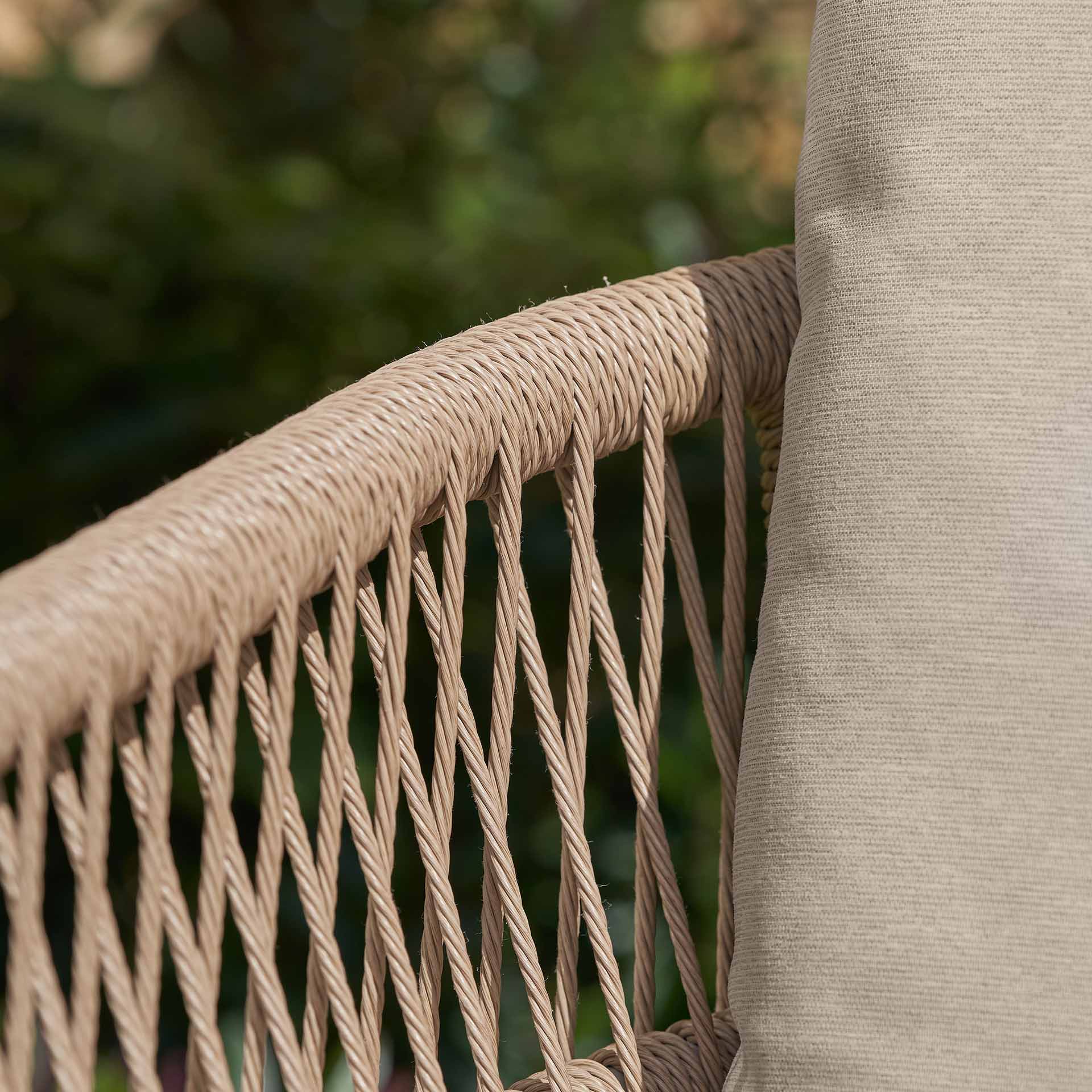 Sorrento Natural Woven 2 Seater Sofa