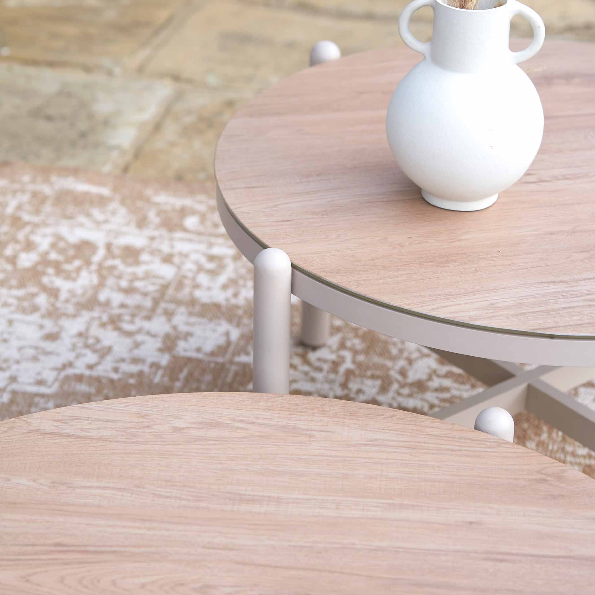 Sorrento Round Tables Set of 2