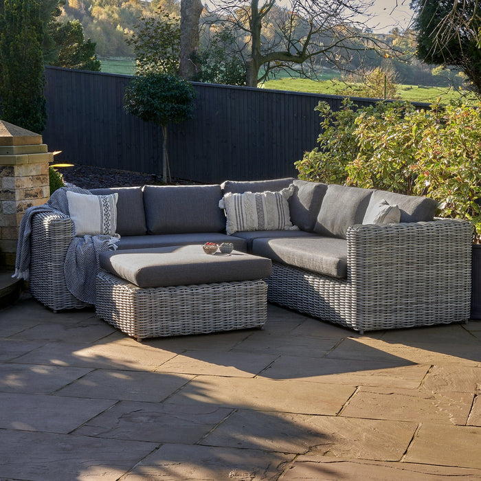 Tarragona Cool Grey Corner Set