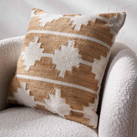 Taupe Moroccan Outdoor Scatter Cushion