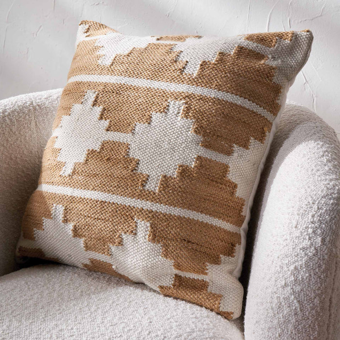 Taupe Moroccan Outdoor Scatter Cushion