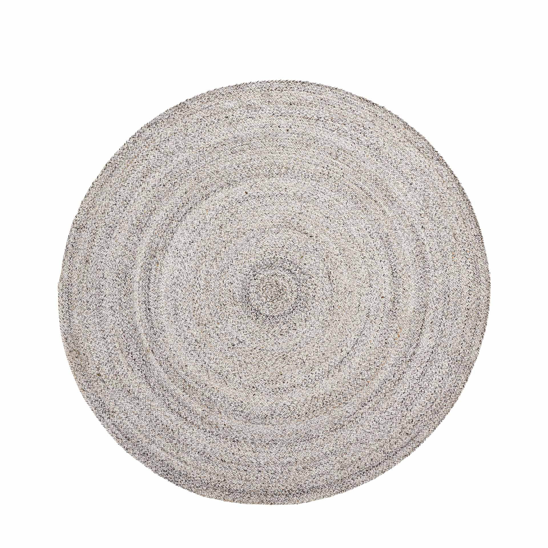 Warm Grey Tweed Outdoor Rug
