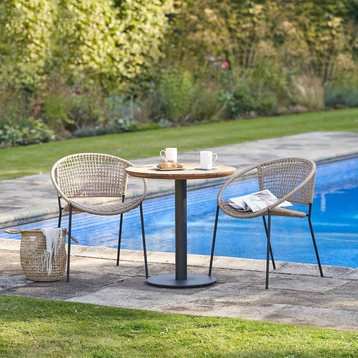 Wickford Natural Bistro Set